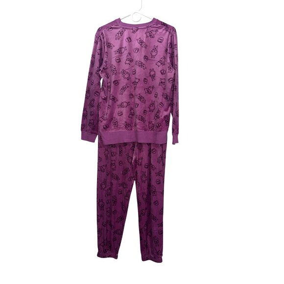 Disney Winnie The Pooh Plush Soft Loungewear Matching Pajama Set Large - Picture 6 of 11